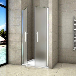 AICA porte-de-douche-pivotante -Livraison gratuite