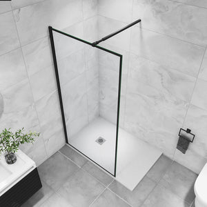 AICA paroi-de-douche-à-l'italienne-avec-barre-de-stabilisation -Livraison gratuite