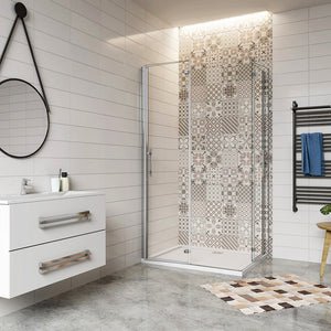 AICA cabine-de-douche-pivotante -Livraison gratuite