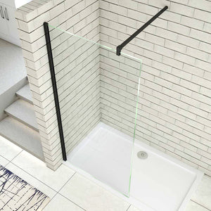 AICA paroi-de-douche-à-l'italienne-avec-barre-de-stabilisation -Livraison gratuite