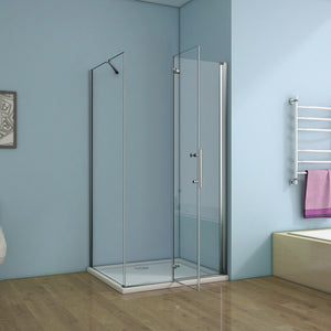 AICA cabine-de-douche-pivotante -Livraison gratuite