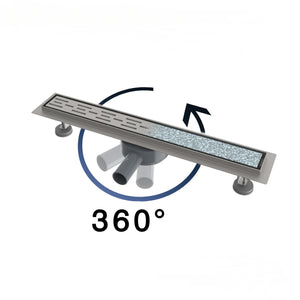 AICA caniveau-de-douche -Livraison gratuite