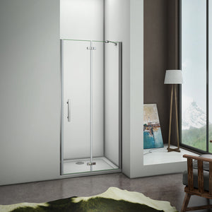 AICA porte-de-douche-à-charnière -Livraison gratuite