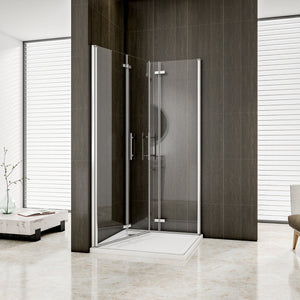 AICA cabine-de-douche-accès-d’angle -Livraison gratuite