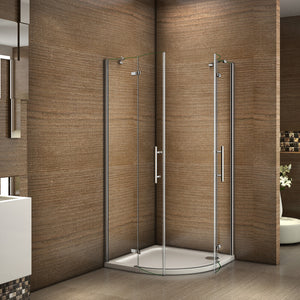 AICA cabine-de-douche-accès-d’angle -Livraison gratuite