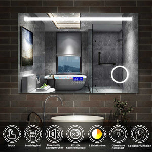 AICA miroir-de-salle-de-bain -Livraison gratuite