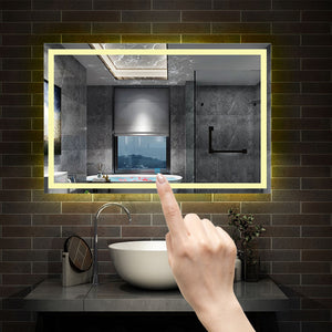 AICA miroir-de-salle-de-bain -Livraison gratuite