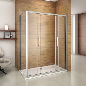 AICA cabine-de-douche-coulissante -Livraison gratuite