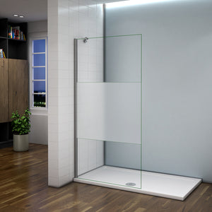 AICA paroi-de-douche-à-l'italienne-avec-barre-de-stabilisation -Livraison gratuite