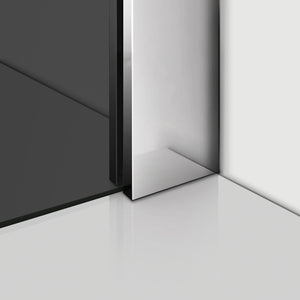 AICA paroi-de-douche-à-l'italienne-avec-barre-de-stabilisation -Livraison gratuite