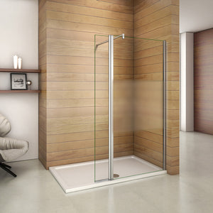 AICA paroi-de-douche-à-l'italienne-avec-barre-de-stabilisation -Livraison gratuite