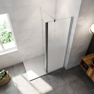 AICA paroi-de-douche-à-l'italienne-avec-barre-de-stabilisation -Livraison gratuite