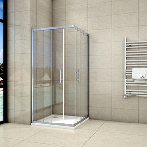 AICA cabine-de-douche-accès-d’angle -Livraison gratuite