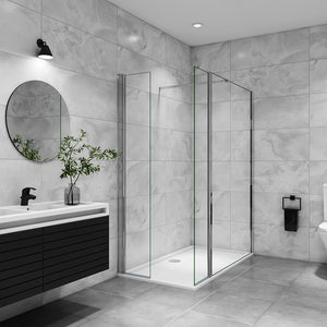 AICA paroi-de-douche-à-l'italienne -Livraison gratuite