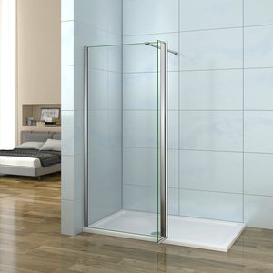 AICA paroi-de-douche-à-l'italienne-avec-barre-de-stabilisation -Livraison gratuite